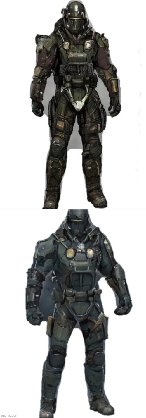 You see the one on the top beating the other one up. Wdyd? | image tagged in tyber armor,vectis,why are you reading this | made w/ Imgflip meme maker