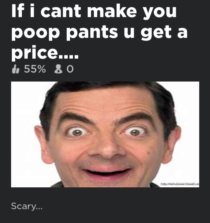 Mr Bean's deal Blank Meme Template