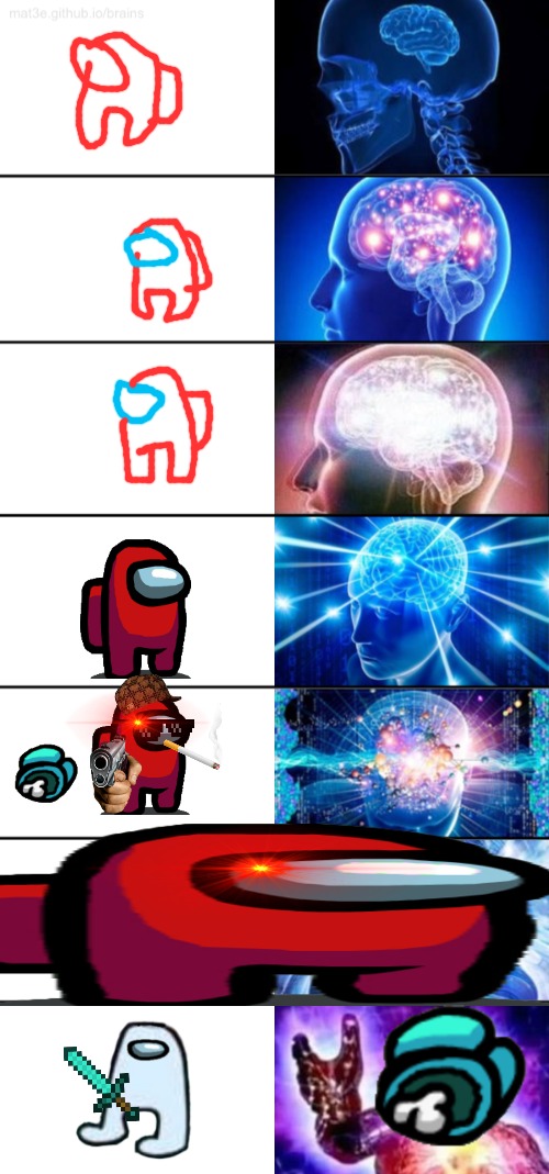 7-Tier Expanding Brain | image tagged in 7-tier expanding brain | made w/ Imgflip meme maker