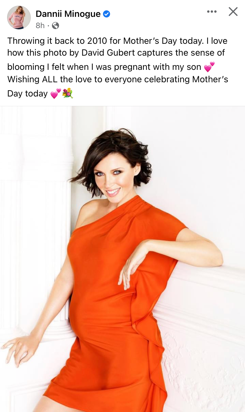 Dannii Minogue Mother’s Day Blank Meme Template