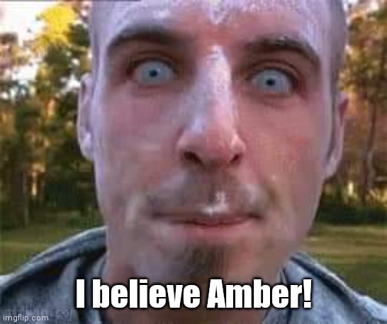 I've Heard of Amber | I believe Amber! | image tagged in funny | made w/ Imgflip meme maker