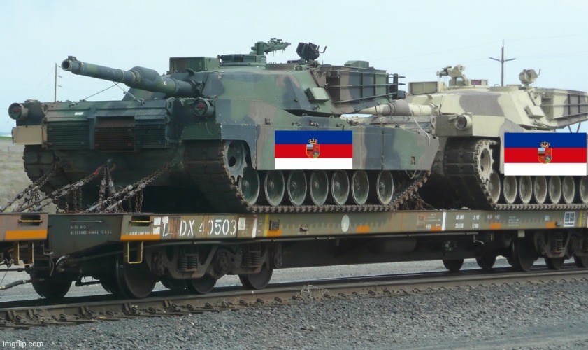 Floppaslavian Tanks entering MSMG Border to Attack | made w/ Imgflip meme maker