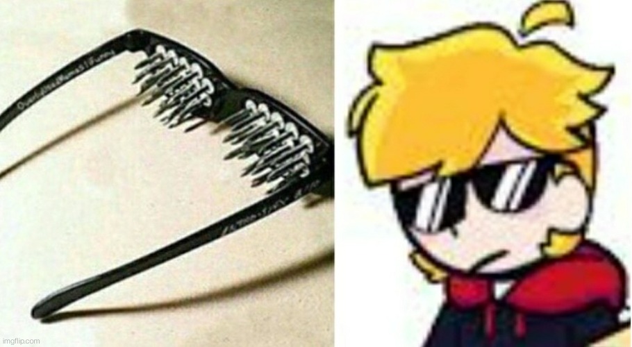 New template! Link is in the comments | image tagged in max unsee glasses | made w/ Imgflip meme maker