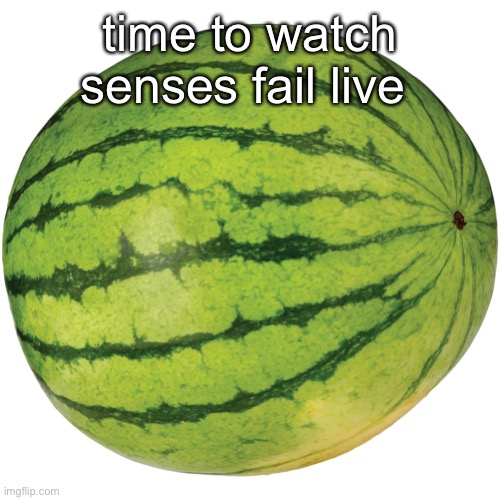 have fun | time to watch senses fail live | made w/ Imgflip meme maker