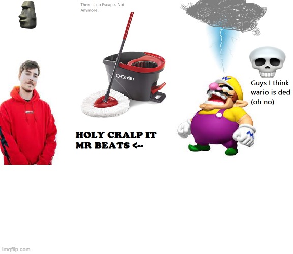 The Weather was Terrible Thumbnail | image tagged in wario dies,hyup | made w/ Imgflip meme maker