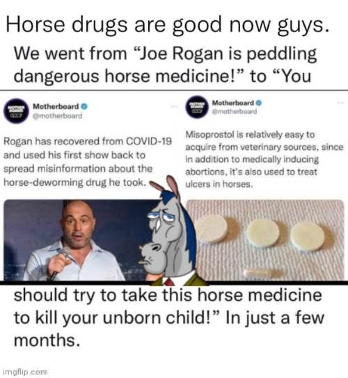 Horse drugs now endorsed by Democrats | image tagged in horse | made w/ Imgflip meme maker