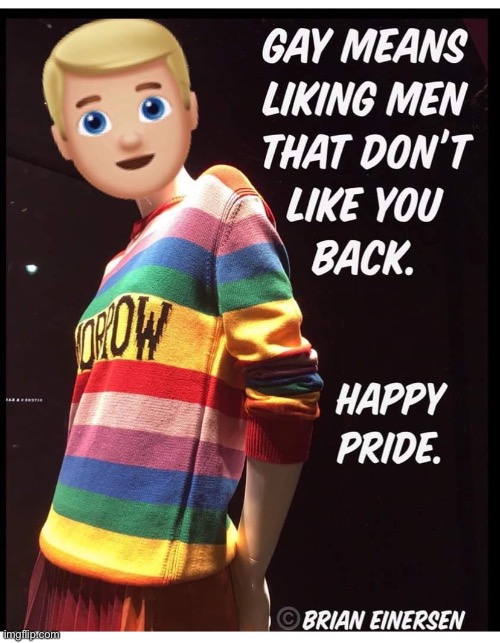 Gay Prude | image tagged in fashion,alberta ferretti,saks fifth avenue,gay,gay pride,brian einersen | made w/ Imgflip meme maker