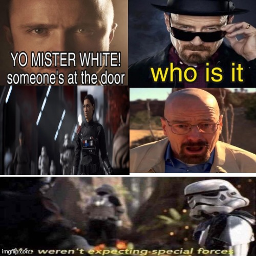 that is the point Sargent | image tagged in yo mister white someone s at the door | made w/ Imgflip meme maker