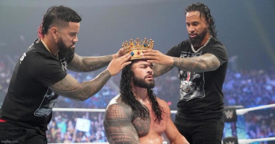 Roman reigns crown | image tagged in roman reigns crown | made w/ Imgflip meme maker