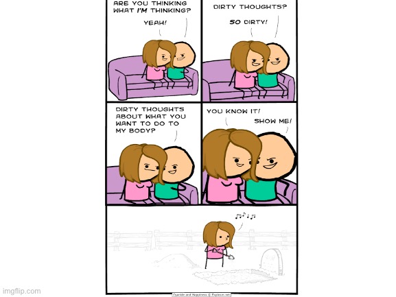 WHY | image tagged in cyanide and happiness | made w/ Imgflip meme maker