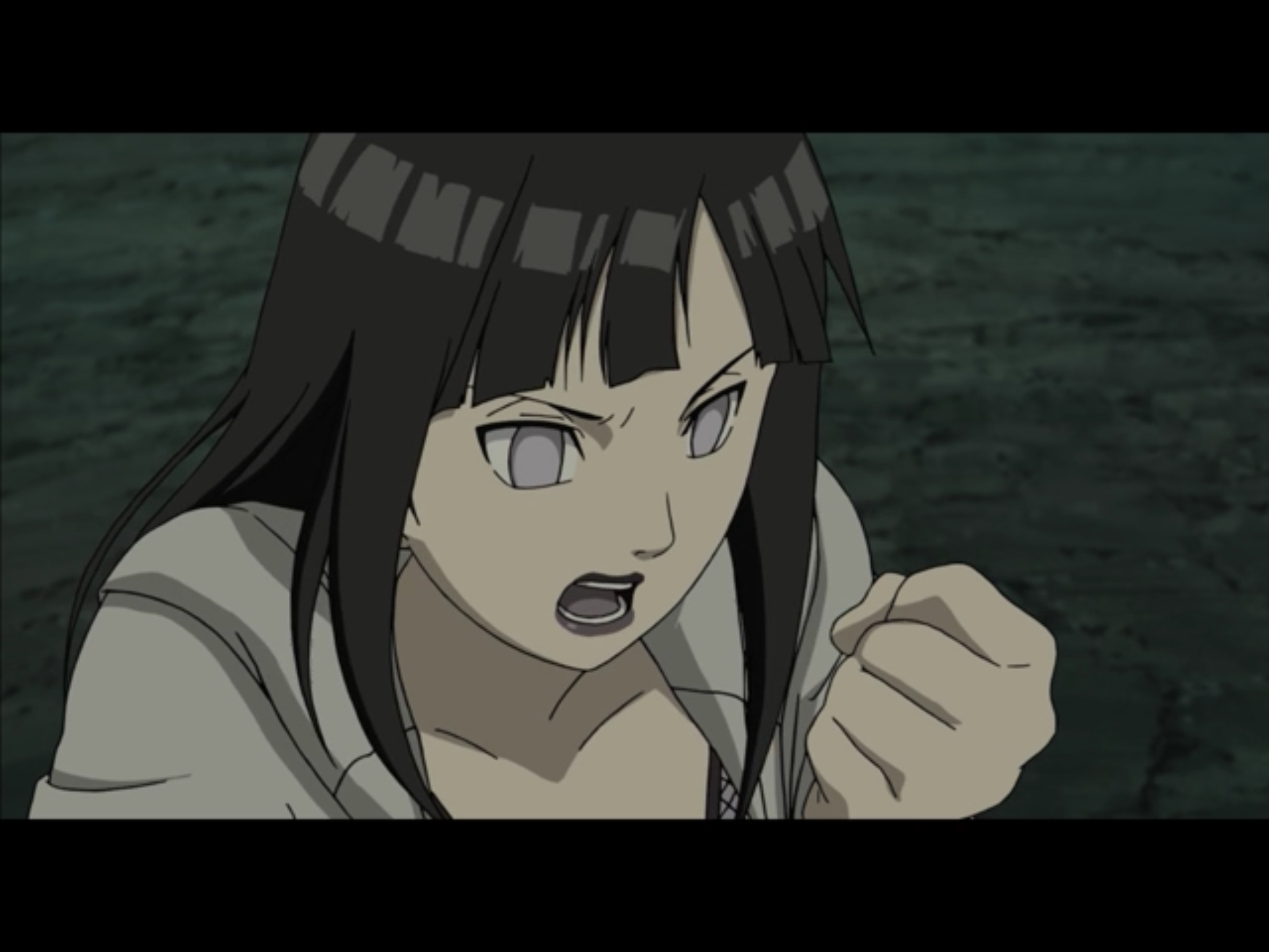 High Quality A Mean Hinata Blank Meme Template