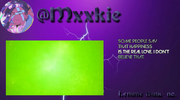 High Quality Mxxkie Offical Template Blank Meme Template