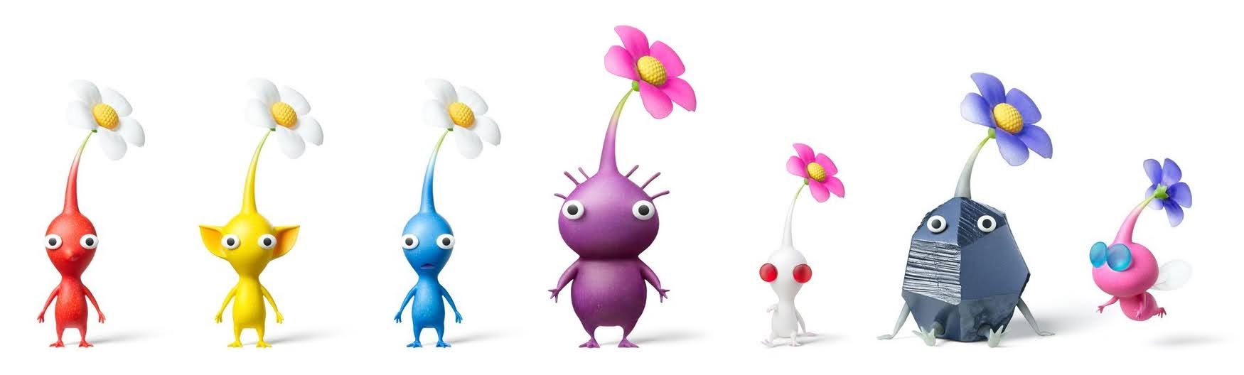 Pikmin 3 Deluxe All Pikmins Blank Meme Template