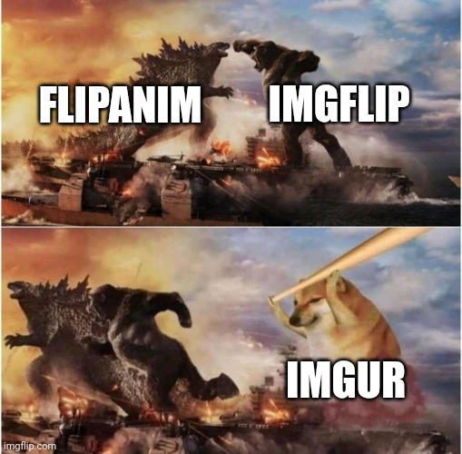 Imgur |  IMGFLIP; FLIPANIM; IMGUR | image tagged in puns,doge | made w/ Imgflip meme maker