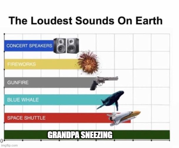 Nuclear Bomb in a nutshell, | GRANDPA SNEEZING | image tagged in the loudest sounds on earth,memes,funny,gifs,lol,stop reading the tags | made w/ Imgflip meme maker