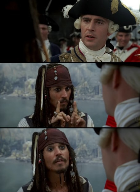 High Quality jack sparrow you have heard of me Blank Meme Template
