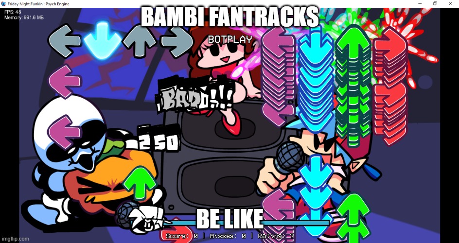BAMBI FANTRACKS; BE LIKE | made w/ Imgflip meme maker