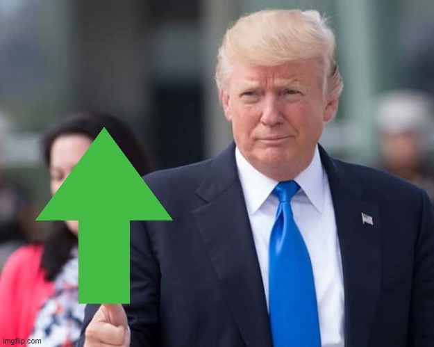 Trump upvote | image tagged in trump upvote | made w/ Imgflip meme maker