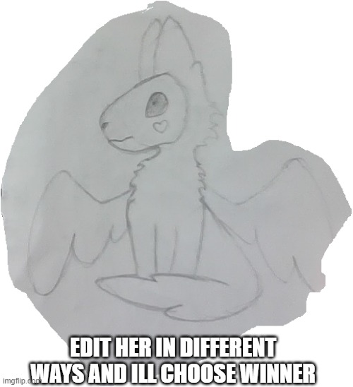 Phoenix the Protogen | EDIT HER IN DIFFERENT WAYS AND ILL CHOOSE WINNER | image tagged in phoenix | made w/ Imgflip meme maker
