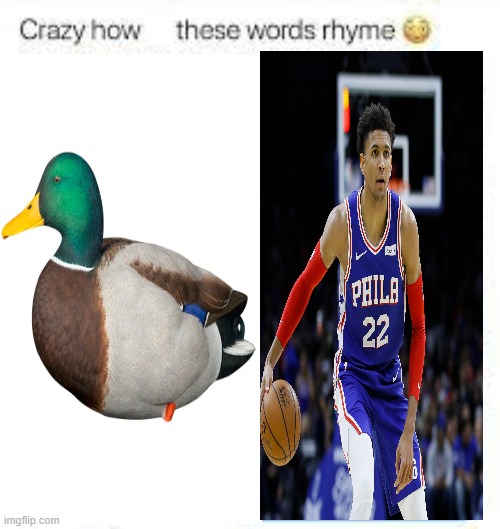 Decoy, DPOY | image tagged in 76ers,matisse thybulle,mvpatisse | made w/ Imgflip meme maker