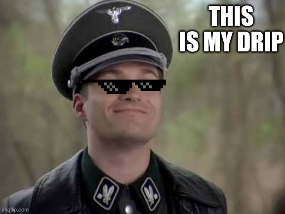 Grammer nazi | THIS IS MY DRIP | image tagged in grammer nazi | made w/ Imgflip meme maker