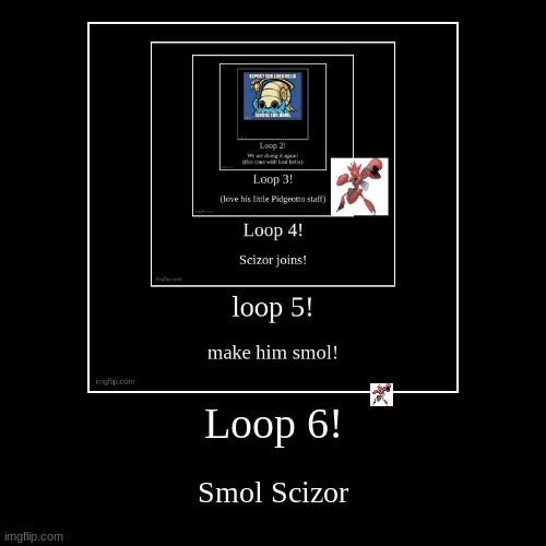 Smol Scizor | image tagged in funny,demotivationals | made w/ Imgflip demotivational maker