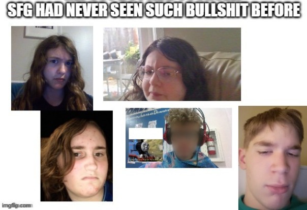 SFG had never seen such bullshit before | image tagged in sfg had never seen such bullshit before | made w/ Imgflip meme maker