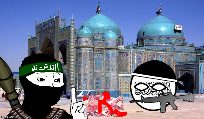 Femboy killed by terrorists in local mosque in Afghanistan | made w/ Imgflip meme maker