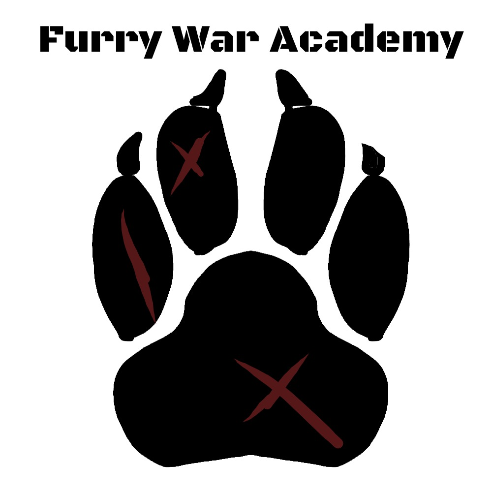 High Quality Furry War Academy Banner Blank Meme Template