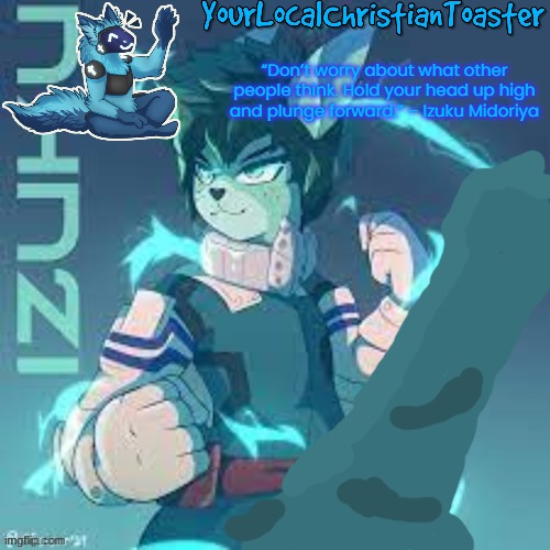 furry deku temp | image tagged in furry deku temp | made w/ Imgflip meme maker