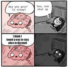 when i try to go to bed Blank Meme Template