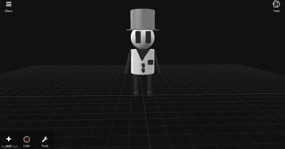 here your 3d model to colejones090211 | image tagged in 3d | made w/ Imgflip meme maker