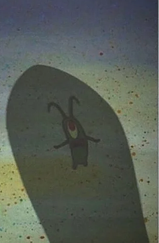 Plankton dick Blank Meme Template