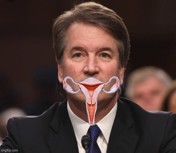 Pin the smile on the donkey, Supreme court edition (you can play too!) | image tagged in brett kavanaugh,uterus,supreme court,game | made w/ Imgflip meme maker