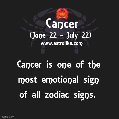 Cancer forever! | 🦀 | image tagged in cancer zodiac - emotional sign,cancer,forever,and,always | made w/ Imgflip meme maker