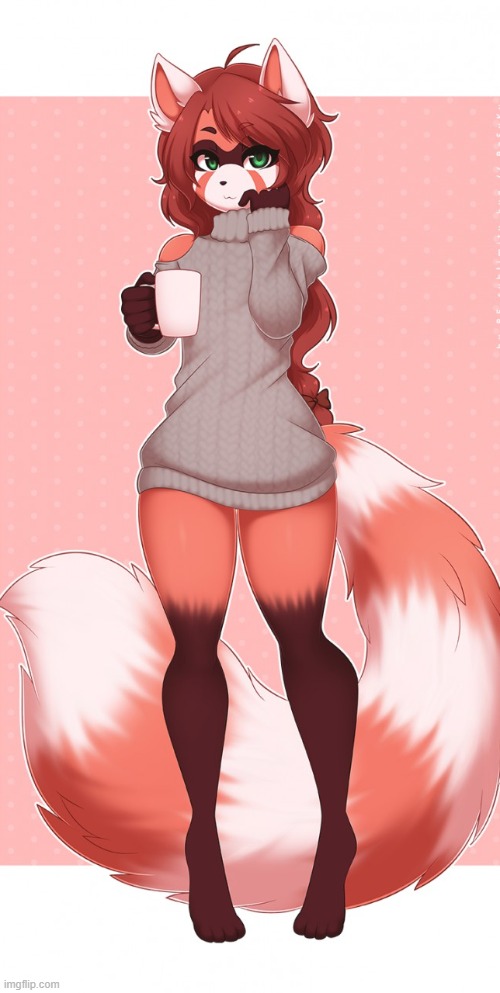 By RE-sublimity-kun | image tagged in furry,femboy,cute,hoodie | made w/ Imgflip meme maker