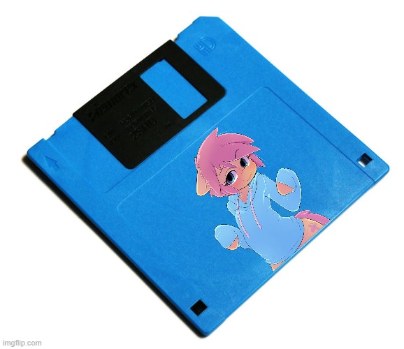 Blue Floppy Disk | image tagged in blue floppy disk | made w/ Imgflip meme maker