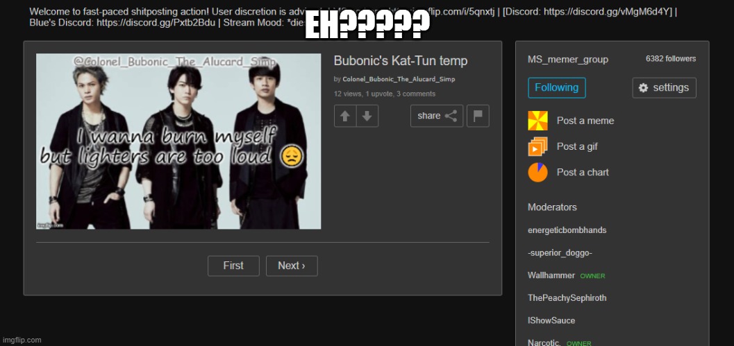 tf- | EH????? | made w/ Imgflip meme maker