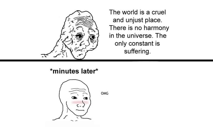 Cruel World Blank Meme Template
