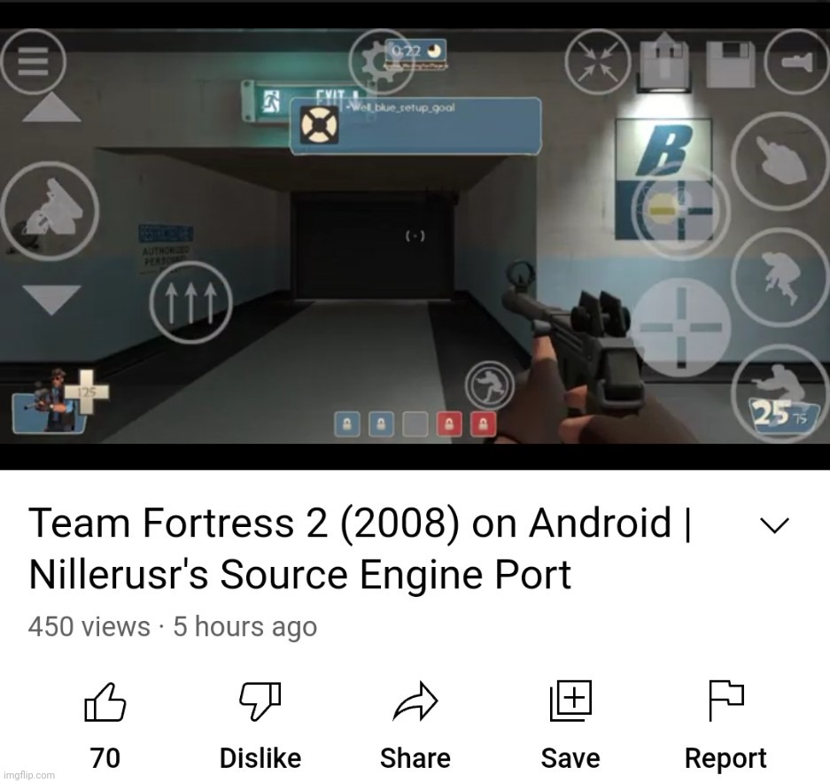 yoooooooo tf2 gonna be ported to mobile | made w/ Imgflip meme maker