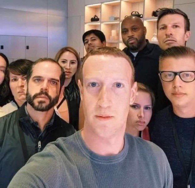 mark zuckerberg damn you got the whole squad laughing Blank Meme Template