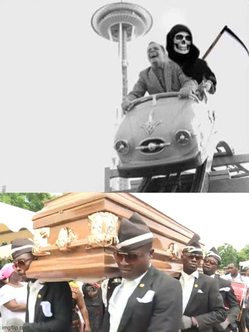 image tagged in dancing coffin | made w/ Imgflip meme maker