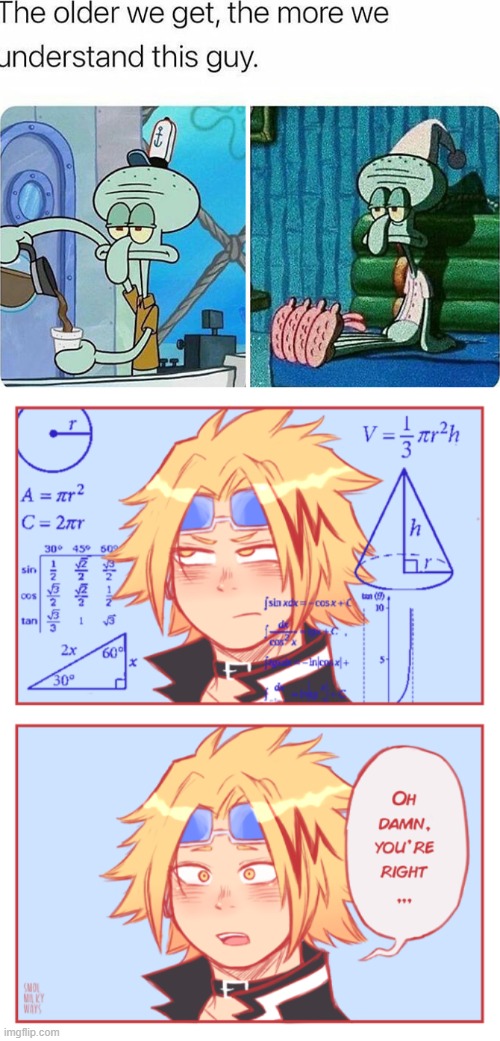 image tagged in denki oh damn you're right | made w/ Imgflip meme maker