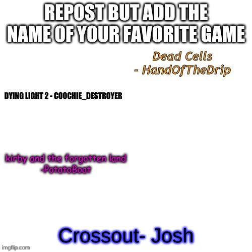 Crossout- Josh | image tagged in crossout,gaming | made w/ Imgflip meme maker