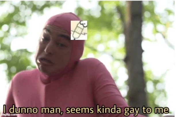 I dunno man seems kinda gay to me | image tagged in i dunno man seems kinda gay to me | made w/ Imgflip meme maker