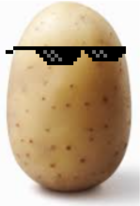 potato Blank Meme Template