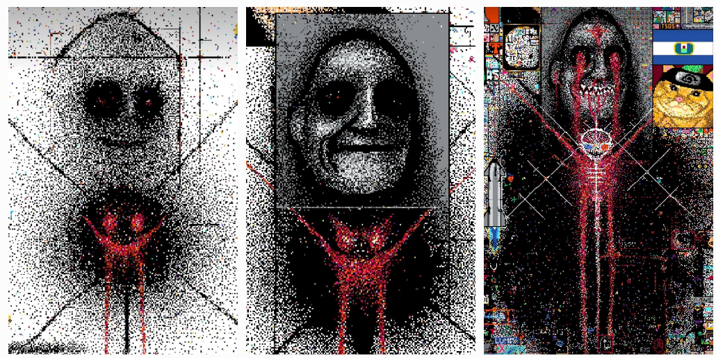 High Quality Mr Incredible Becoming Uncanny (r/place) Blank Meme Template