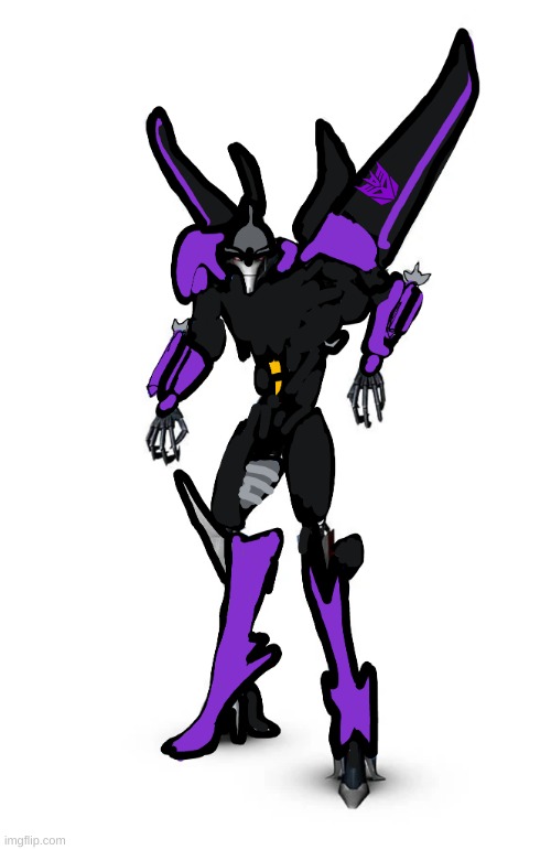 Transformers Prime Decepticon Classic Skywarp | image tagged in transformers prime,transformers g1 | made w/ Imgflip meme maker