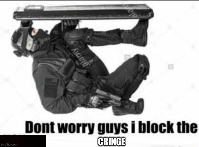 Dont worry guys | CRINGE | image tagged in dont worry guys | made w/ Imgflip meme maker