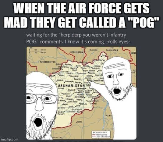 AF Pog | image tagged in pog,af,airforce | made w/ Imgflip meme maker